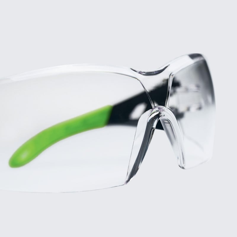 Uvex Pheos Safety Glasses black-green Medvana UK