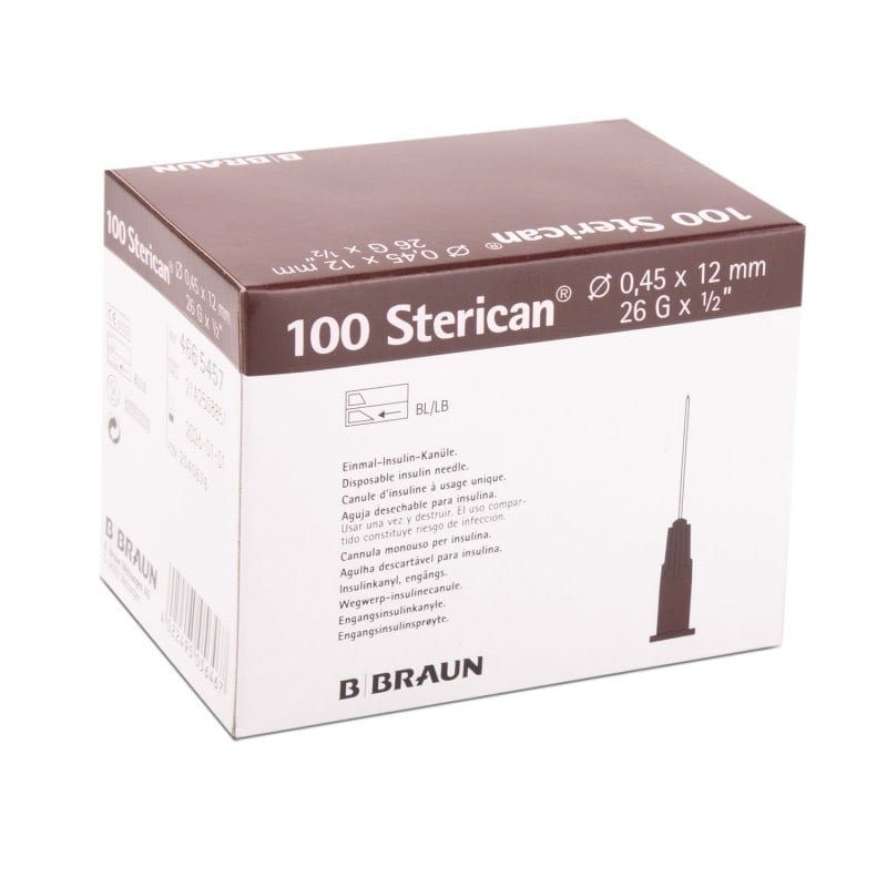 Sterican® Needles 27G 0,40 x 12 (grey) Medvana UK