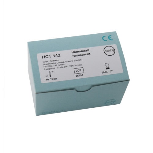 Hematocrit Test Cuvettes, 40 pcs. Medvana UK