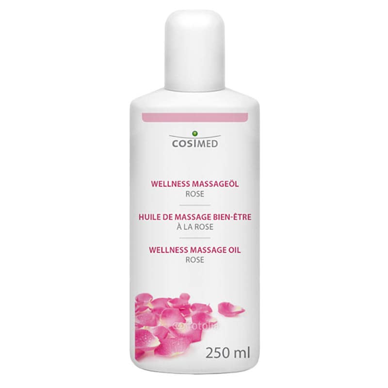Rose Wellness Massage Oil 250 ml Medvana UK