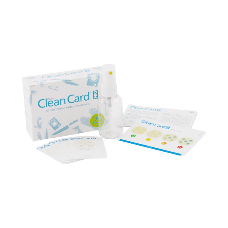 Orion Clean Card Pro, Rapid Hygiene Test Medvana UK