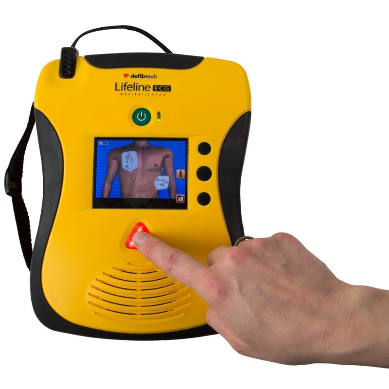 Lifeline ECG Defibrillator English Medvana UK