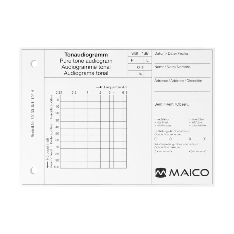 Tone Audiogram Pad for Maico ST20 Medvana UK