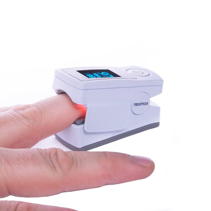 Finger Pulse Oximeter SB200 with Arteriosclerosis Recognition Medvana UK