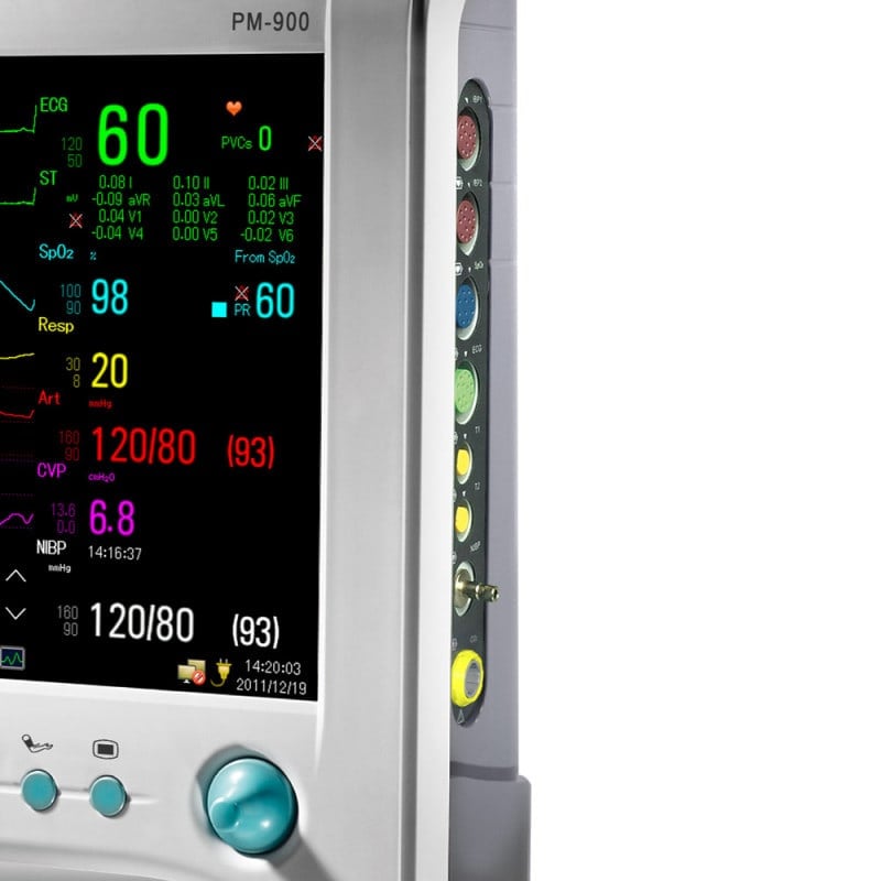 Biocare PM900 Patient Monitor with thermal printer with 5 EKG deviations Medvana UK