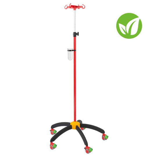 "Rainbow" Children's IV Stand green Medvana UK