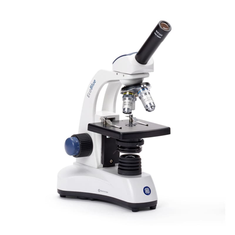 Euromex EcoBlue Monocular Microscope Medvana UK