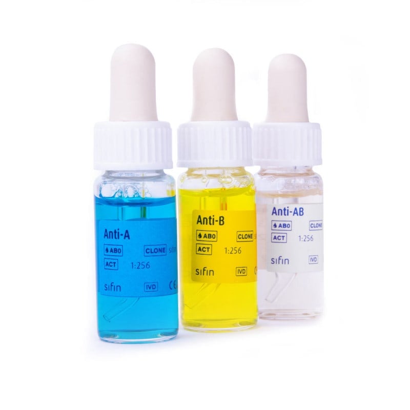 Reagents for AB0 Antigen Determination Medvana UK