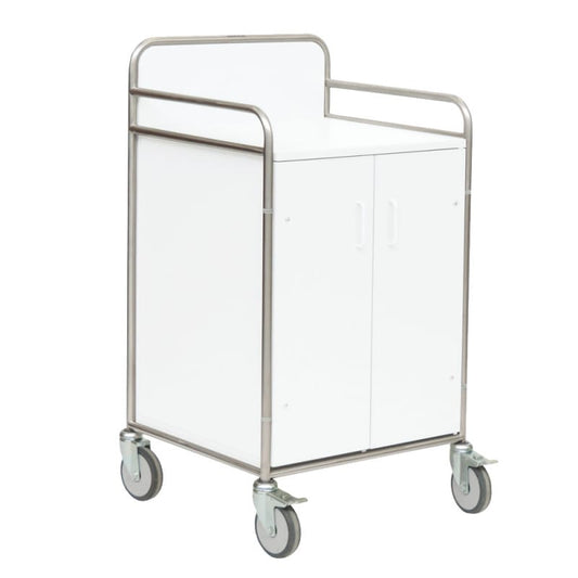 Cupboard Trolley orange Medvana UK