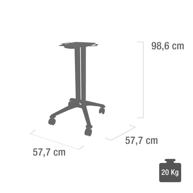 Instrument Trolley, bravo Basic Trolley 2 Medvana UK
