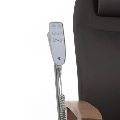 Fero Wooden e-move Chair with Castors | taupe Medvana UK