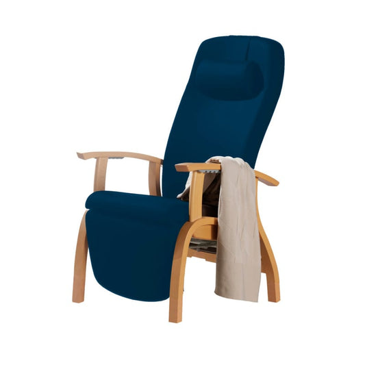 Fero Wooden e-move Chair with Castors | gold (20281) Medvana UK