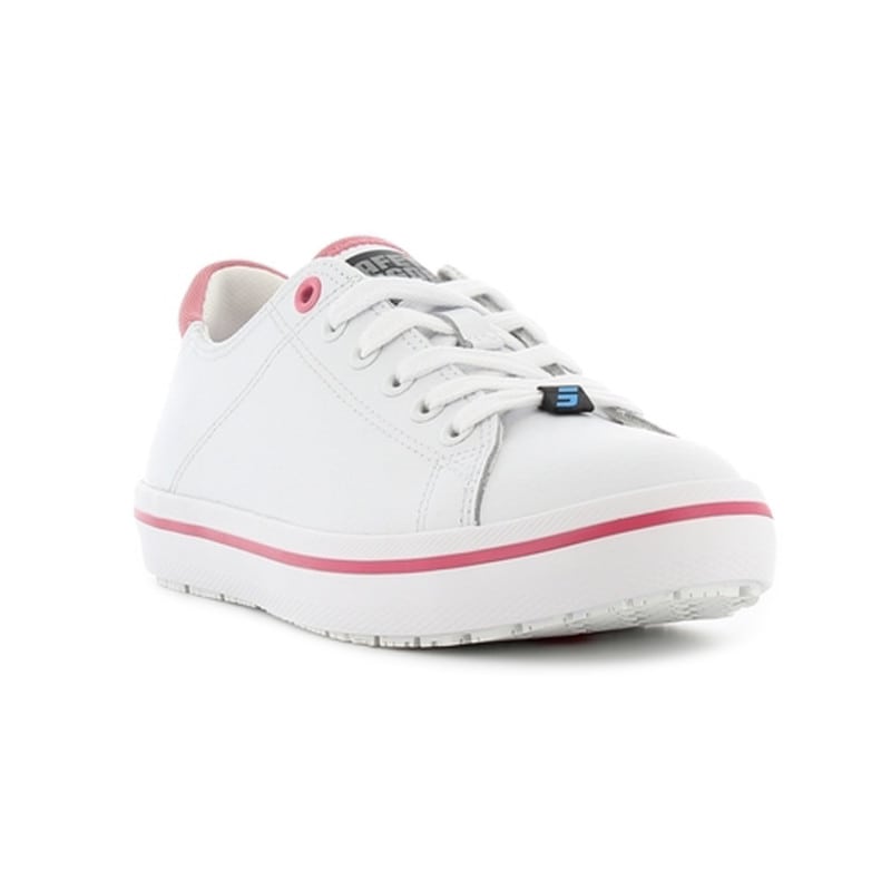 "Paola" Leather Sneakers Fuchsia | 39