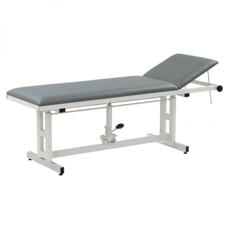 Medical Exam Table 65 cm wide, head depth adjustment | Antique Pink Medvana UK