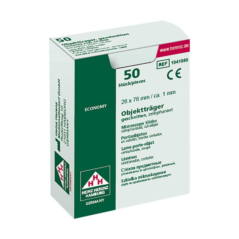 Economy Microscope Slides with matted edge Medvana UK