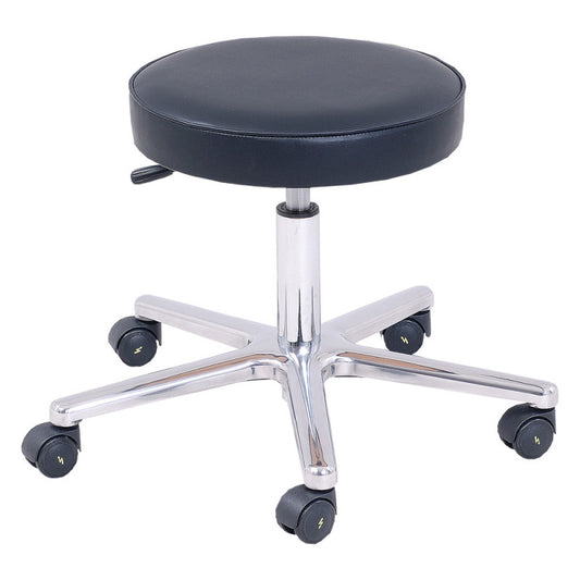 Surgical Stool, Electrically Conductive Height Adjustable from 43-55 cm, Hand Lever