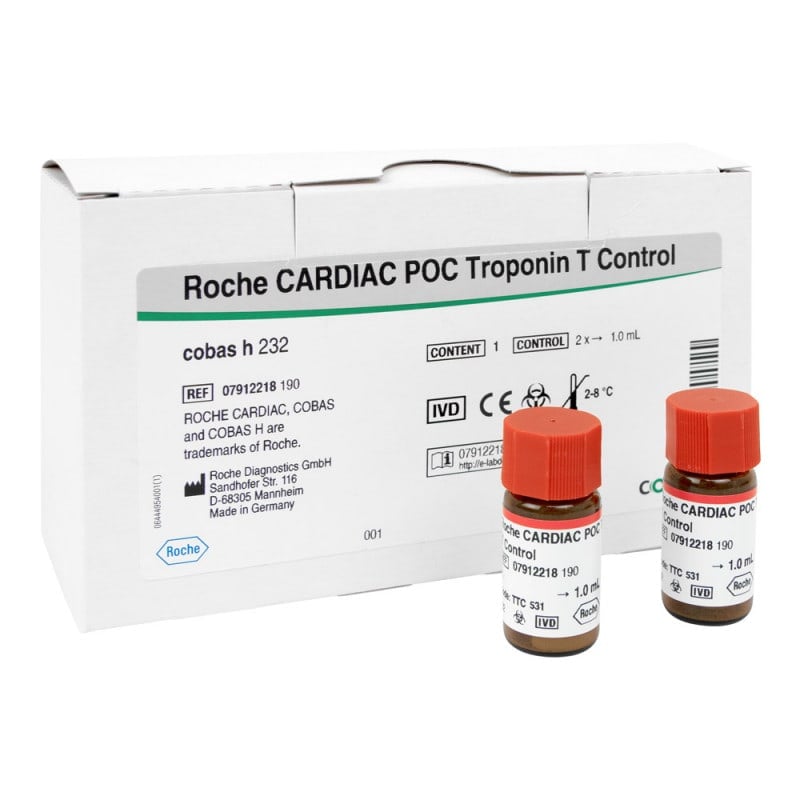 CARDIAC POC Troponin T Control RiliBÄK Medvana UK
