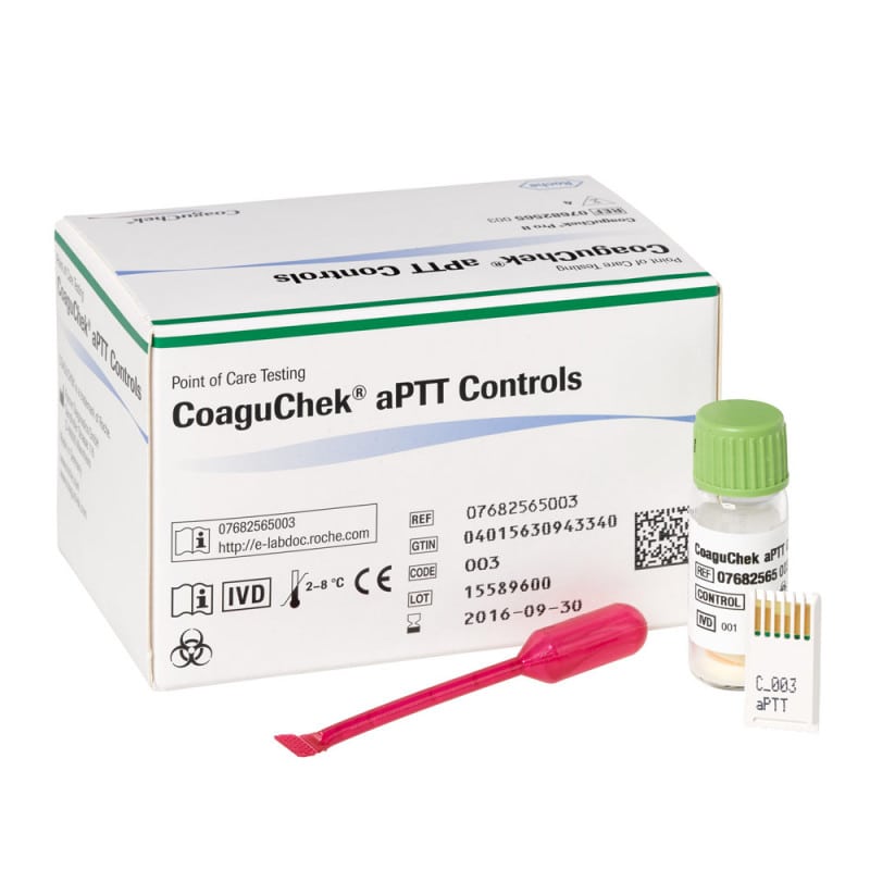 CoaguChek aPTT Controls Solution Medvana UK