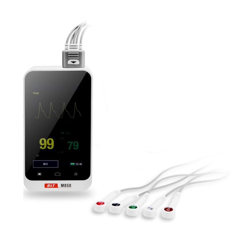 Handheld Patient Monitor M850 (with 5-lead ECG) and Nellcor SpO2 Medvana UK