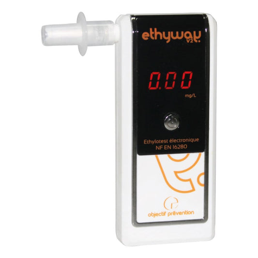 Ethyway V2 Breathalyser Display Mode 1 (up to 0.25 mg-l) Medvana UK