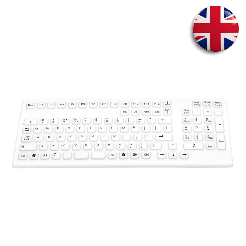 Silicone Keyboard US-EU Medvana UK