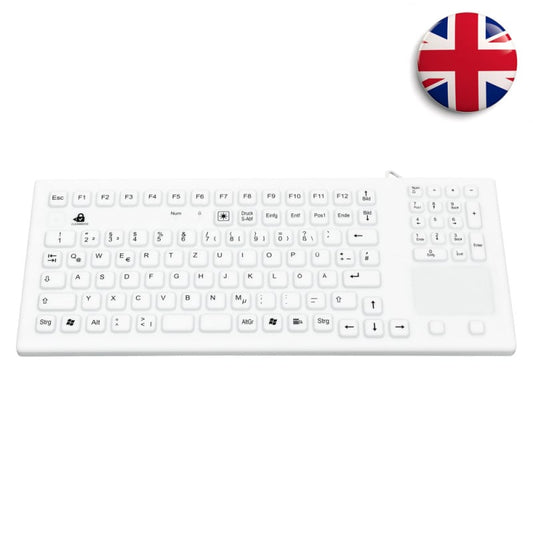 Silicone Keyboard with Touchpad Scandinavian Medvana UK