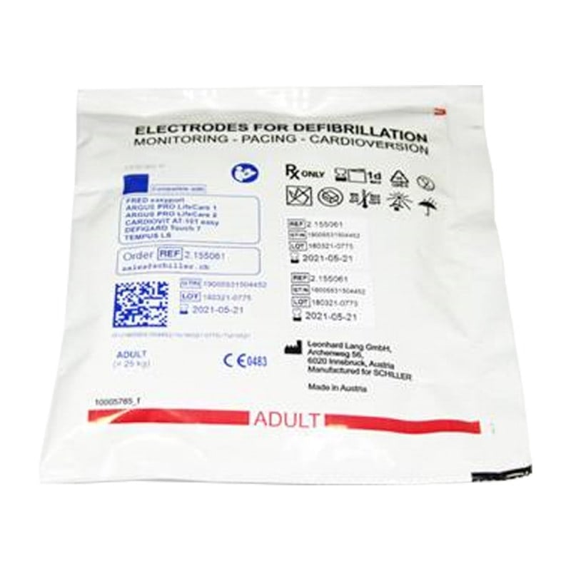 Schiller Defibrillator Electrodes for children Medvana UK