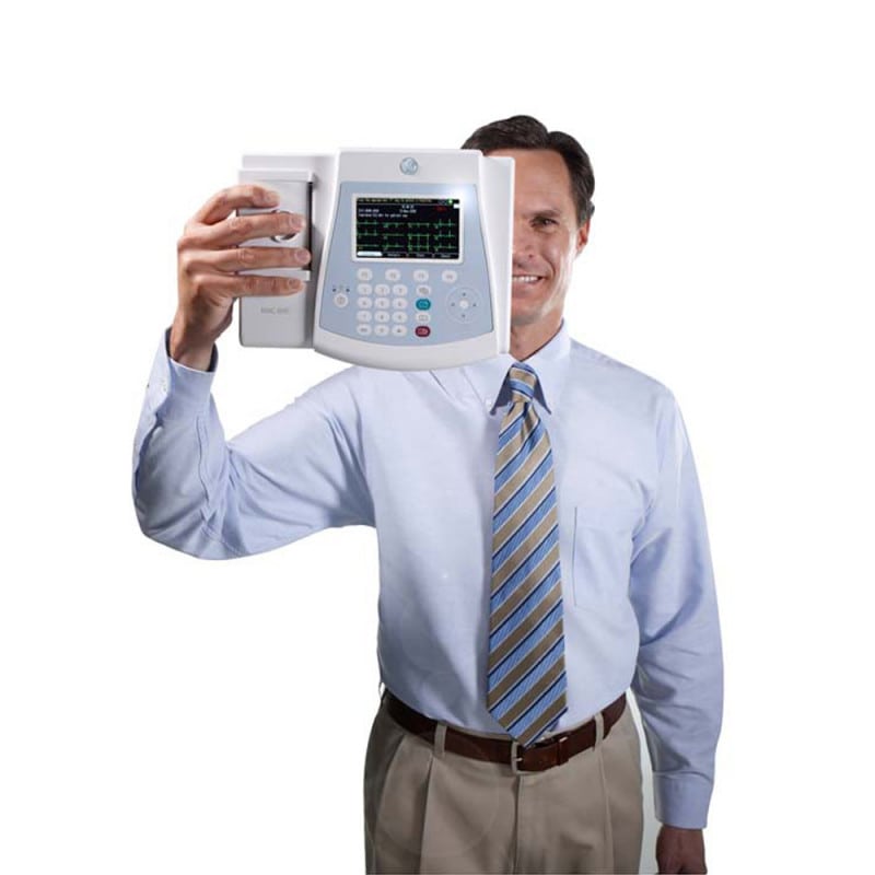 GE MAC 600 ECG System with external memory and PDF option Medvana UK