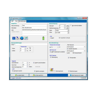 LOG 200 PDF Data Logger Medvana UK