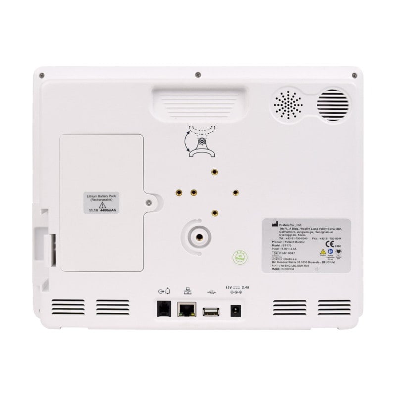 Bistos BT-770 Patient Monitor with Bistos CO₂ sidestream sensor Medvana UK