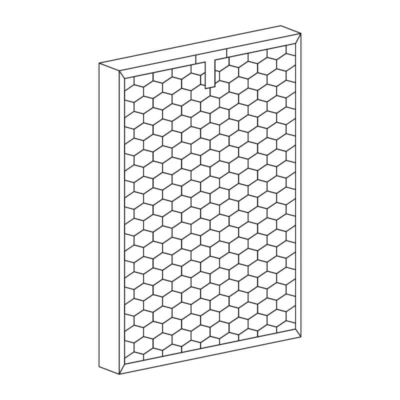 Replacement Filters for the AiroDoctor Air Purifer Pack of 1 Medvana UK