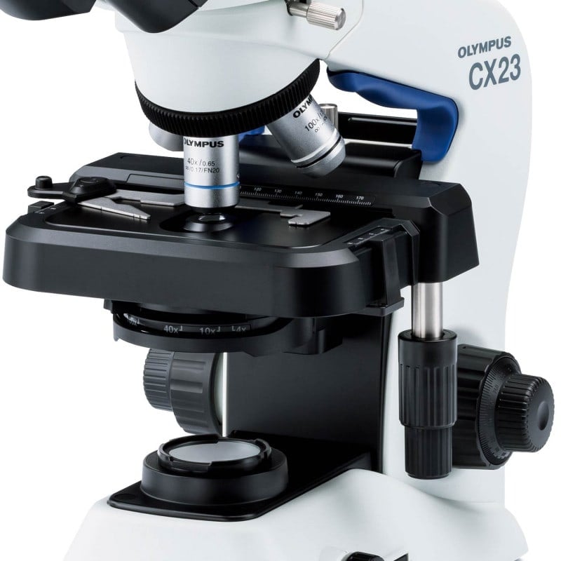 Olympus CX23 Microscope standard configuration with 100x oil objective Medvana UK