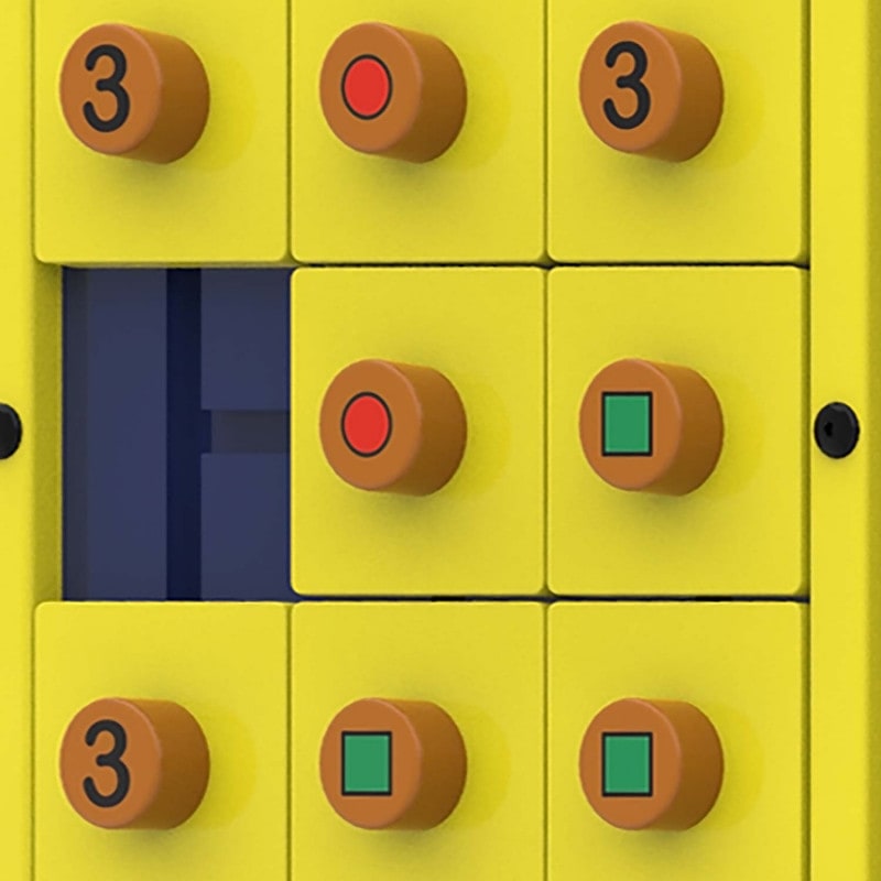 IKC Game Module  "Square Logic" green Medvana UK