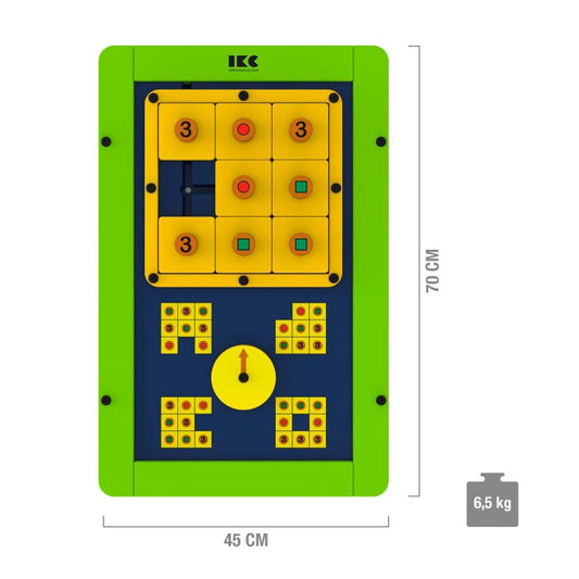 IKC Game Module  "Square Logic" white Medvana UK