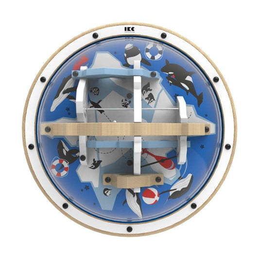 IKC Rotating Wall Game "Tip of the Iceberg" «Steering Wheel» Medvana UK