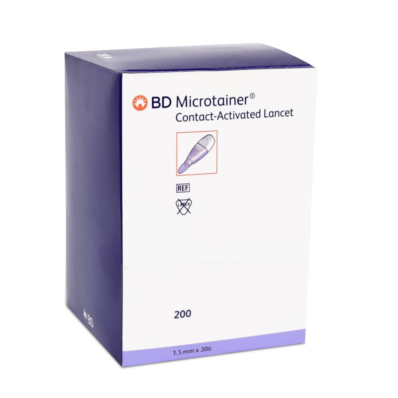 BD Microtainer Lancet purple Medvana UK