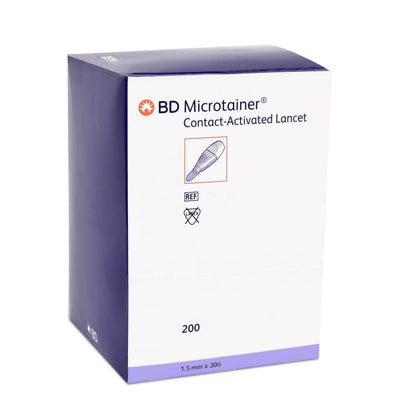 BD Microtainer Lancet blue Medvana UK