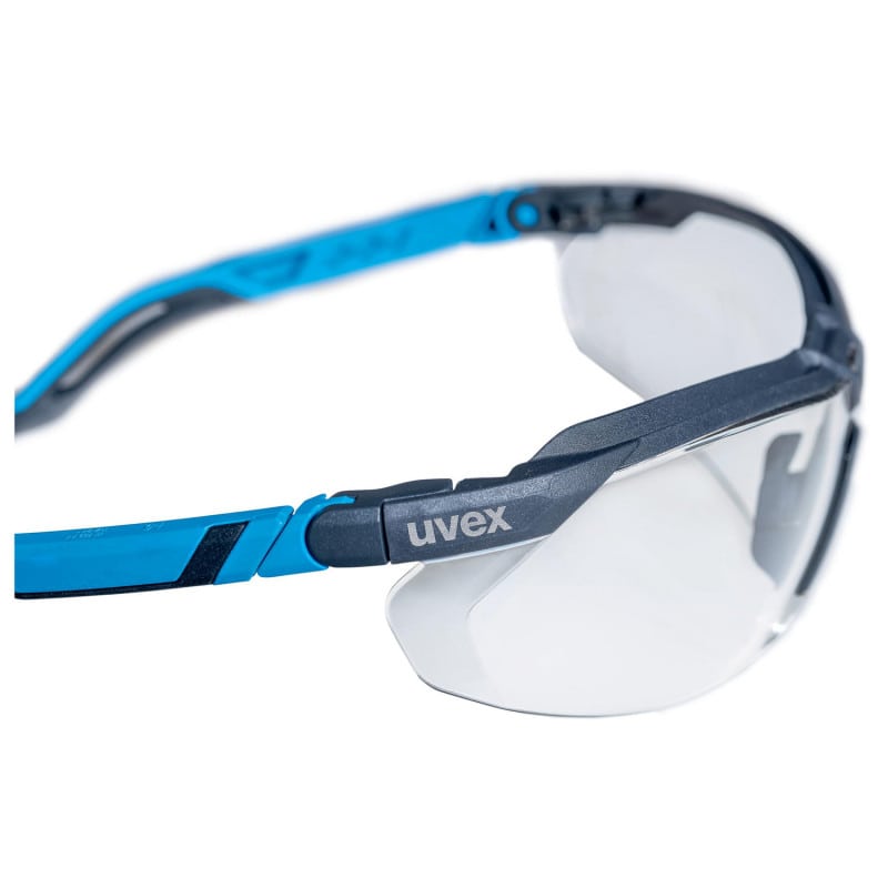 Uvex i-5 Safety Spectacles lime (grau getönte Gläser) Medvana UK