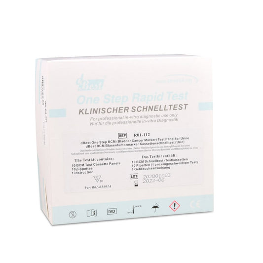 dBest BCM Bladder Tumour Marker Rapid Test Cassette Medvana UK