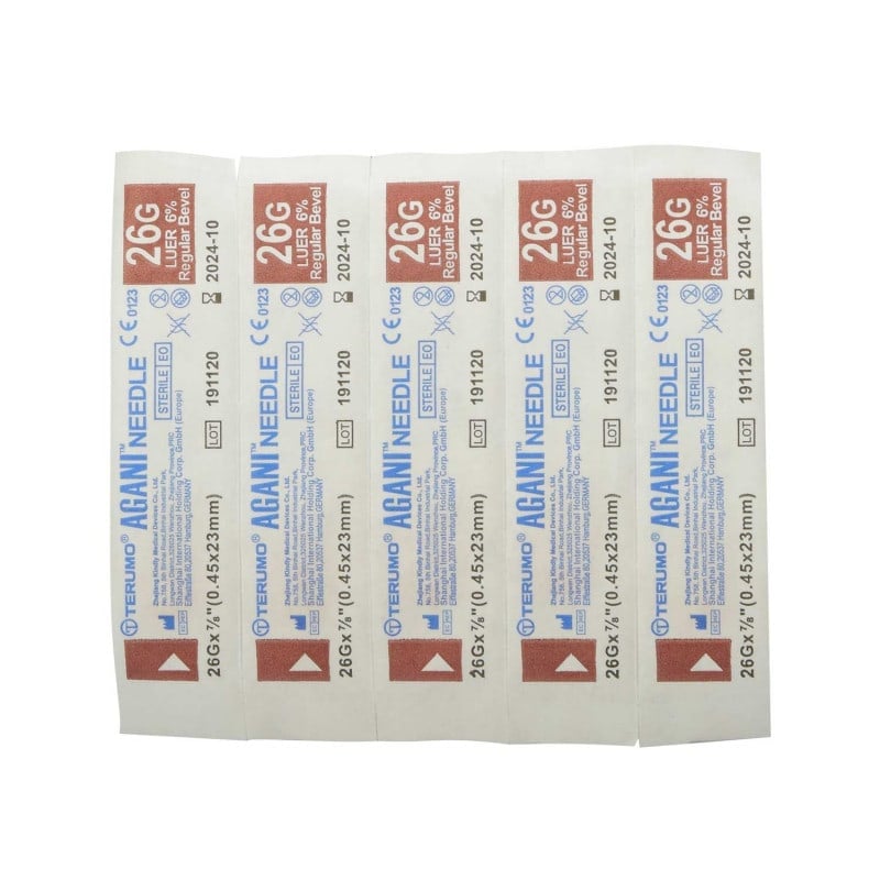 Terumo Agani™ Injection Needle 22G x 1 1/2, 0.7 x 38 mm, black Medvana UK