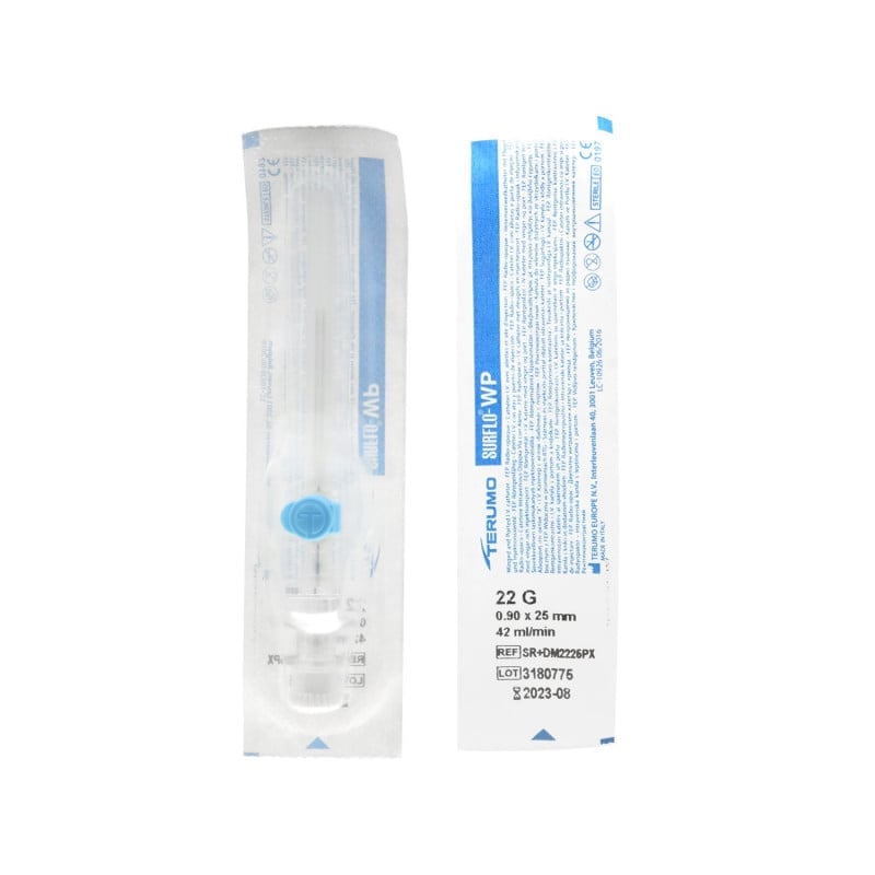 Terumo Surflo-WP 22G, 0.90 x 25 mm, blue Medvana UK