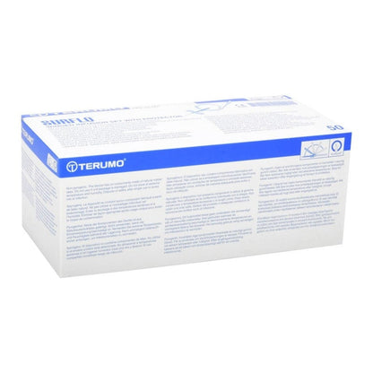 Surflo Safety Butterfly Needle 23G, 0.60 x 19 mm, light blue Medvana UK