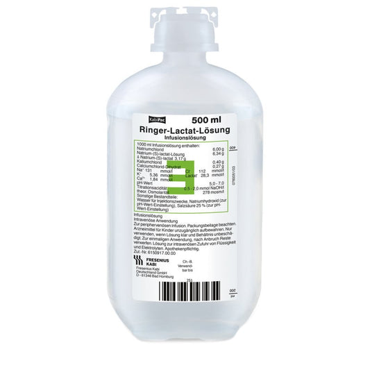 Fresenius Ringer's Lactate Solution Kabi Pack (10 pcs) Medvana UK