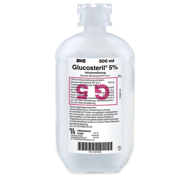 Glucosteril 5 % Medvana UK