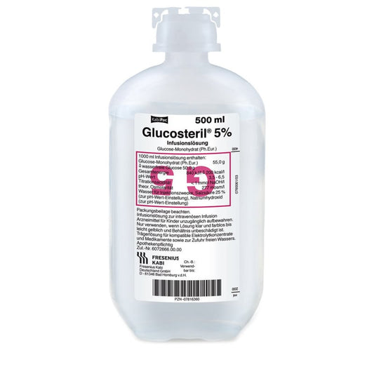 Glucosteril 5 % Medvana UK