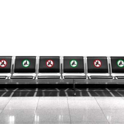 Sticker "sitting forbidden-allowed" Medvana UK