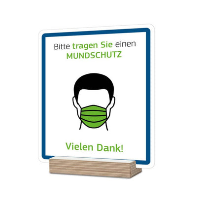 Table Holder for Hygiene Signs Medvana UK