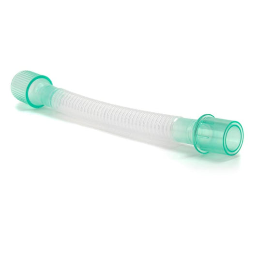 "Flextube" Catheter Mount from Intersurgical with angle adapter with Luer port