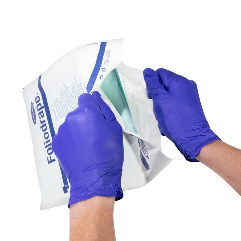 Foliodrape Protect Surgical Drapes, Self-Adhesive 75 x 75cm (45 drapes) Medvana UK