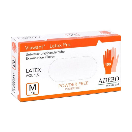 Viawant Latex Pro Examination Gloves S